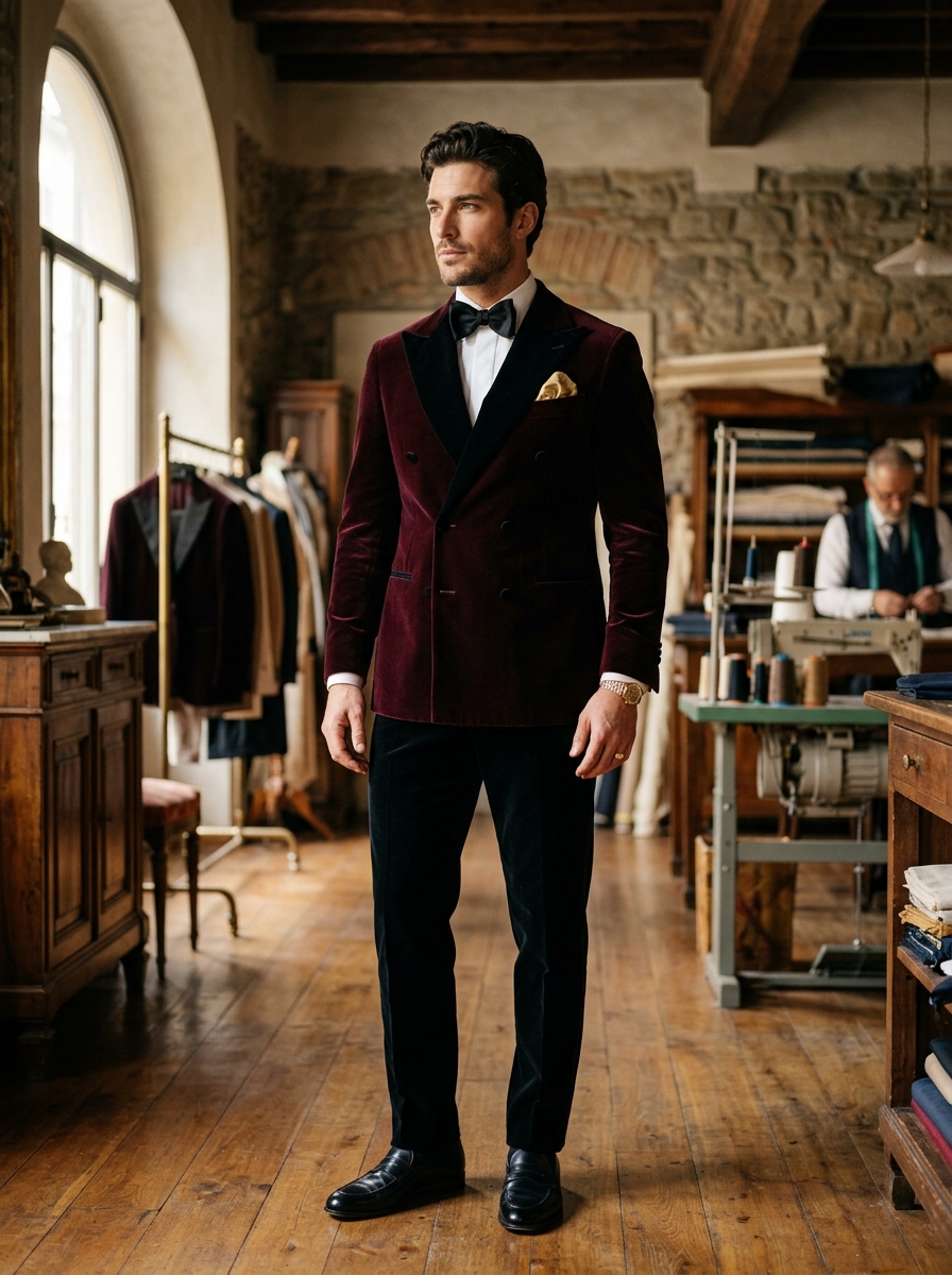 Bespoke Italian Suit Blazer